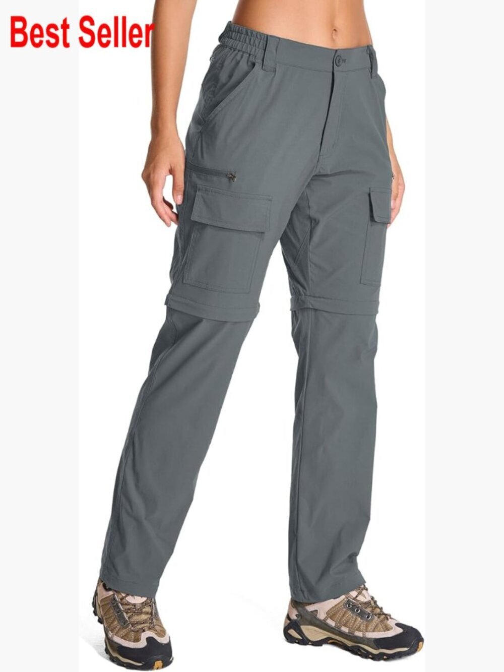 Convertible Quick Dry Stretch Hiking Pants with Cargo Pockets